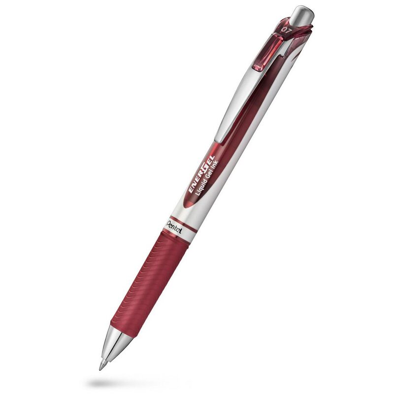 Gelpenna PENTEL BL77 Energel 0,7 vinröd