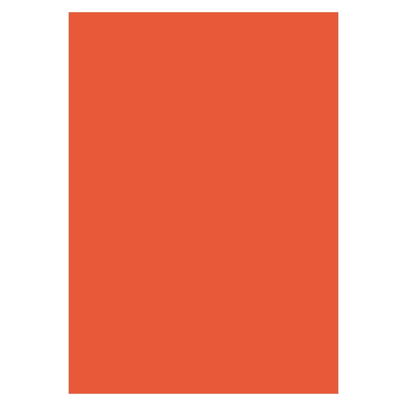 Papper A4 130g 50ark, Orange