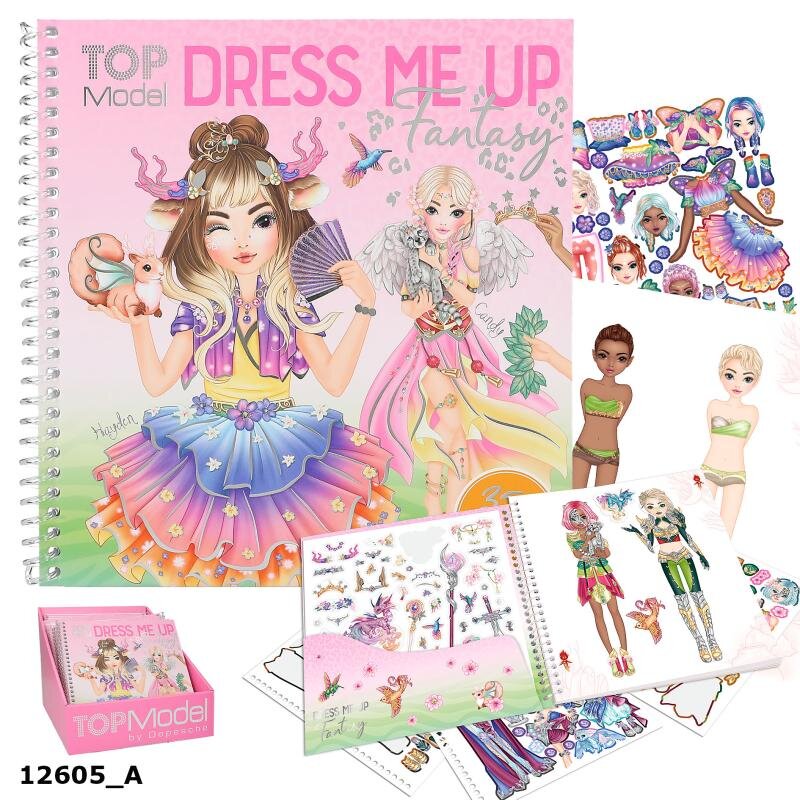 TOPModel Dress Me Up Stickersbok Fantasy