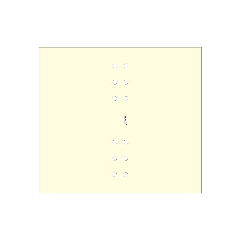 Personal Anteckningsblad Olinjerad Créme