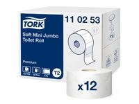 Toalettpapper TORK Pre T2 2-lag 12/FP