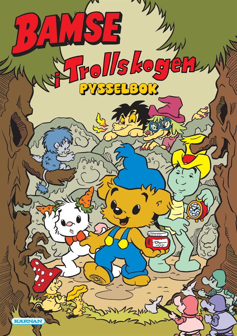 Bamse i Trollskogen : pysselbok