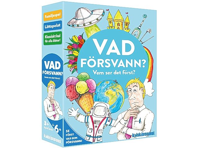 Spel Vad försvann?