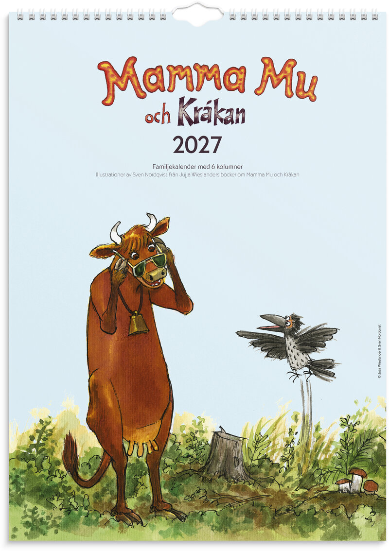 Familjekalender 2027 Mamma Mu