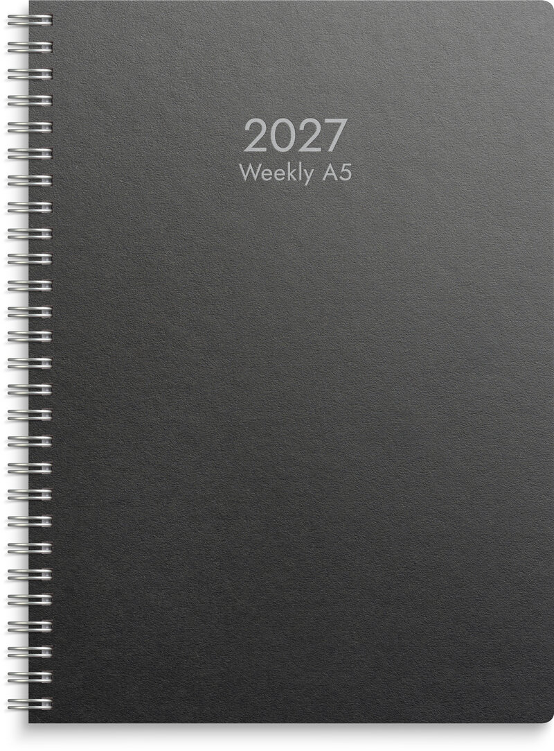 Kalender 2027 Weekly A5 Eco Line