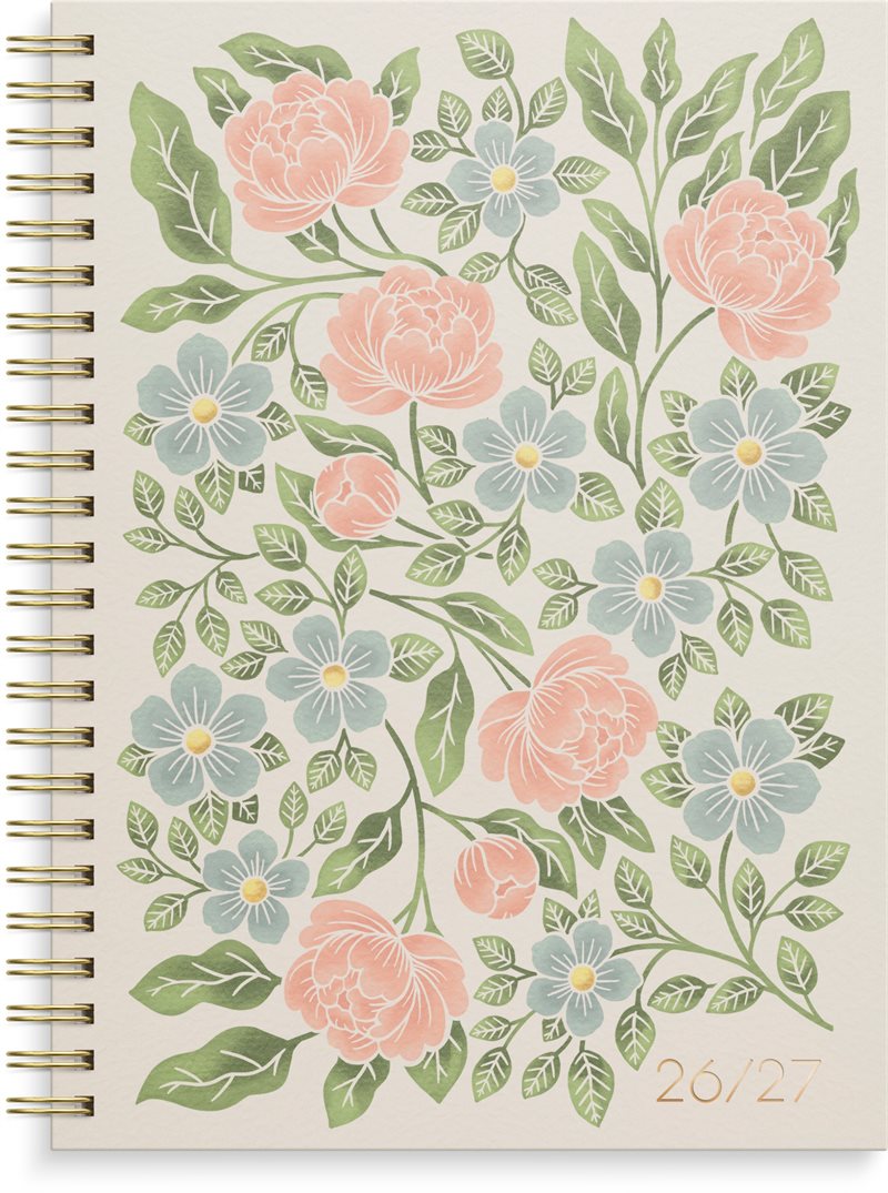 Elevkalender - Kalender 26/27 Study A5 Story Blomma