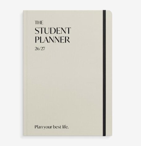 Elevkalender - Student Planner beige 26/27