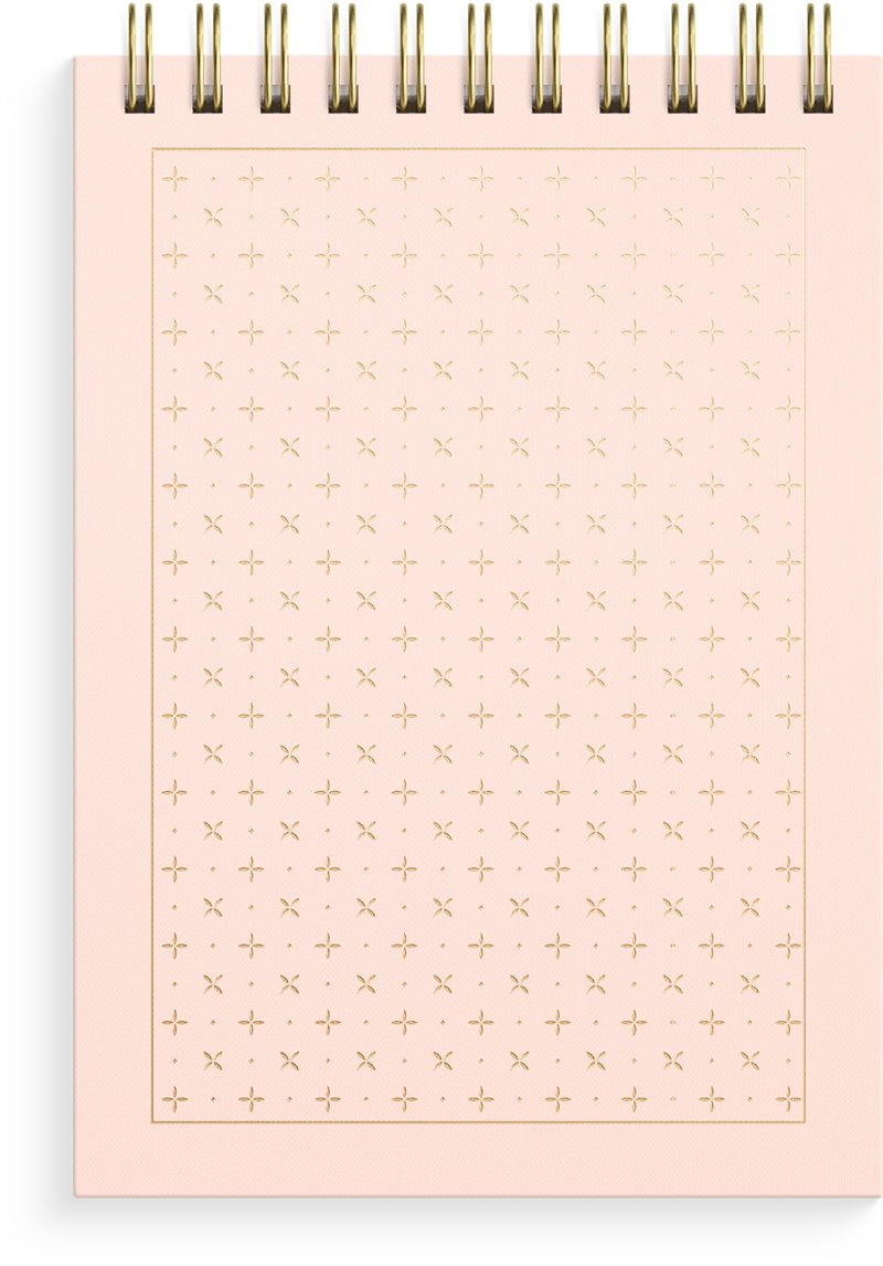 Anteckningsbok - Notebook - lined A6 Sparkle