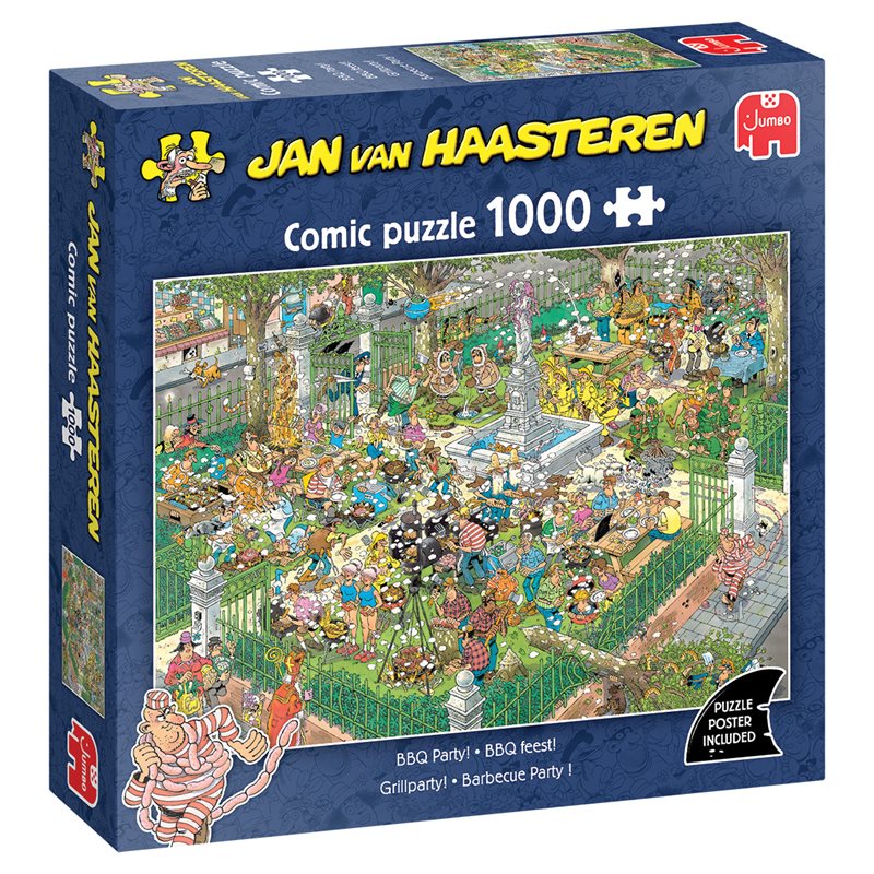 Jan van Haasteren Pussel - BBQ Party 1 000 bitar