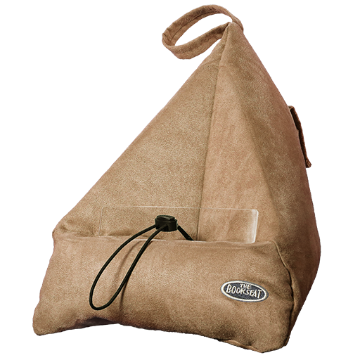 BookSeat läskudde – beige/mocka