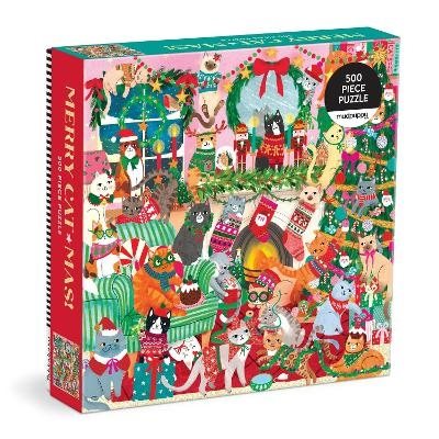 Merry Catmas! 500 Piece Family Puzzle