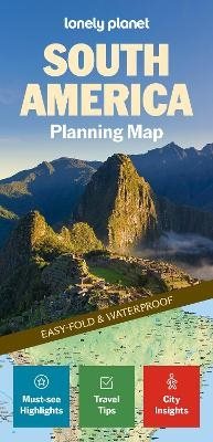 Lonely Planet South America Planning Map