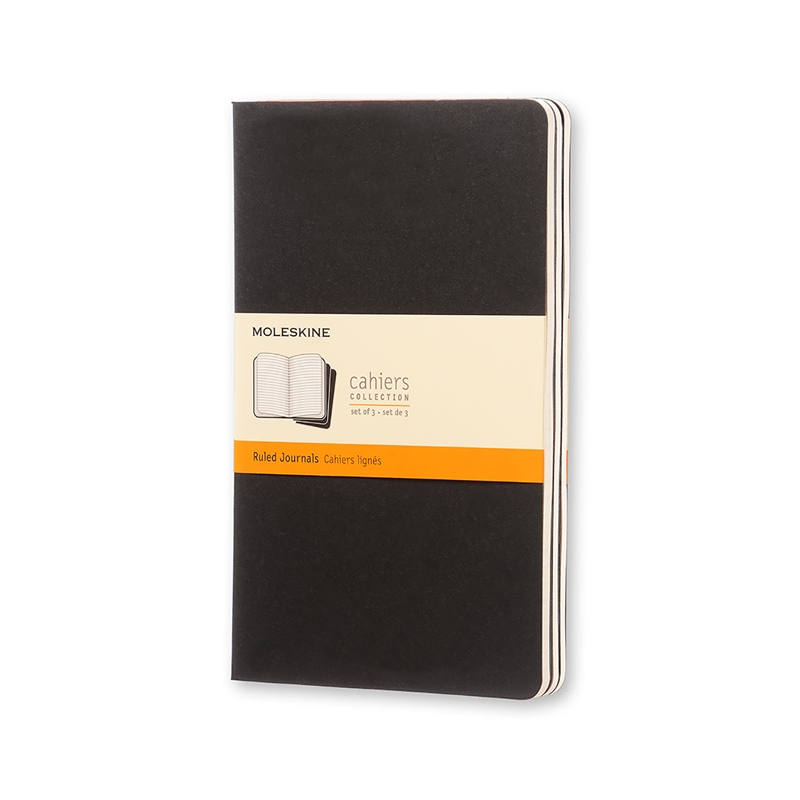 Cahier Journal R, Pkt, Black