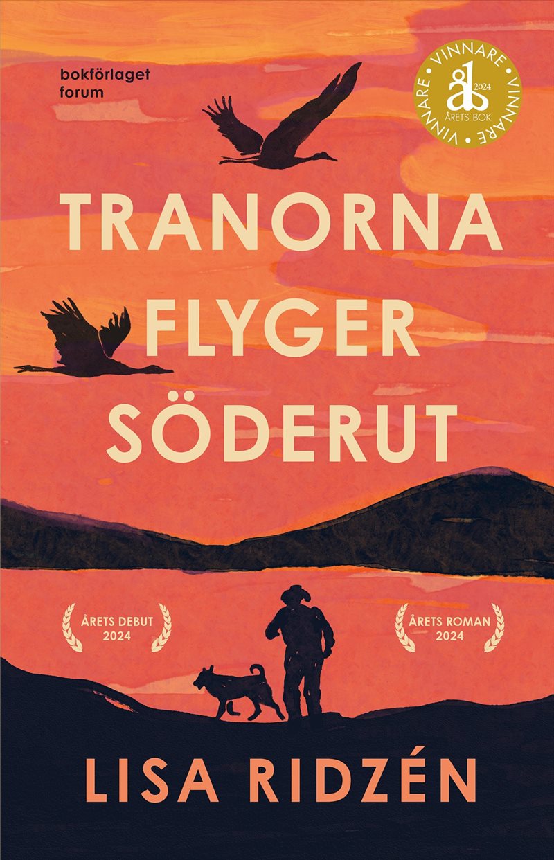 Tranorna flyger söderut