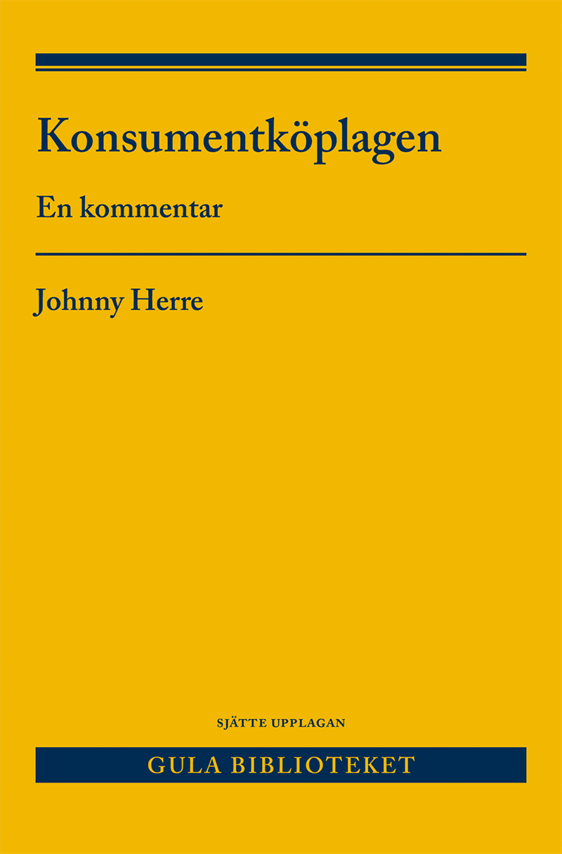 Konsumentköplagen : en kommentar