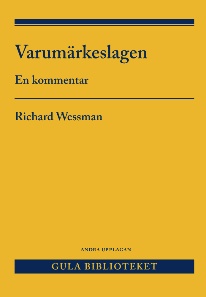 Varumärkeslagen : en kommentar
