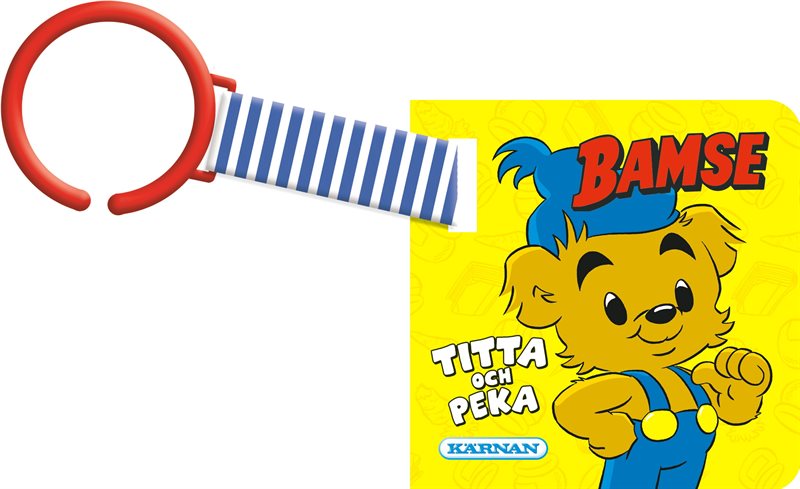 Barnvagnsbok Bamse. Titta och peka