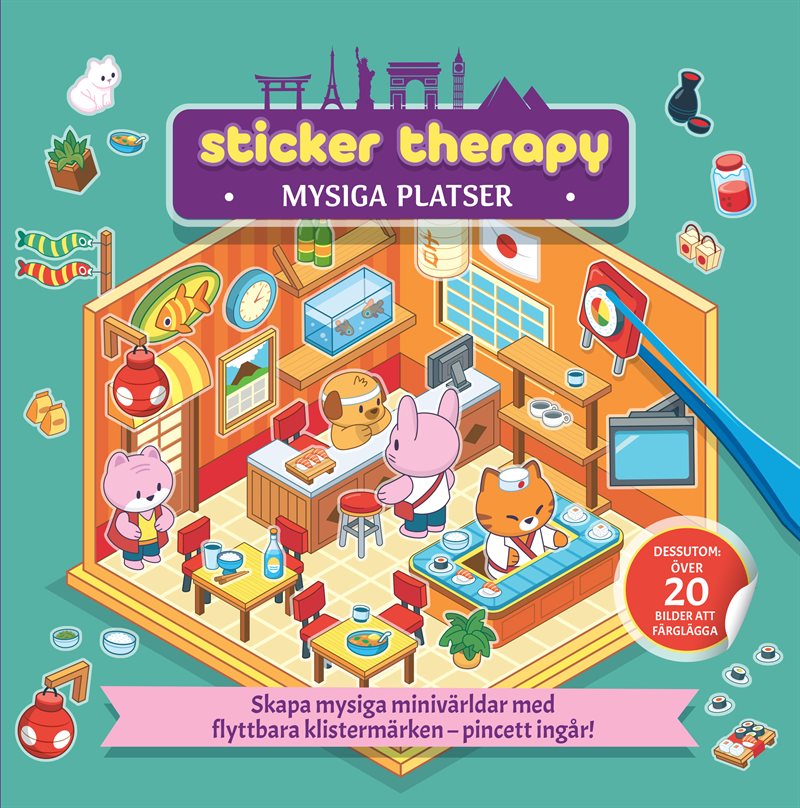 Sticker therapy mysiga platser