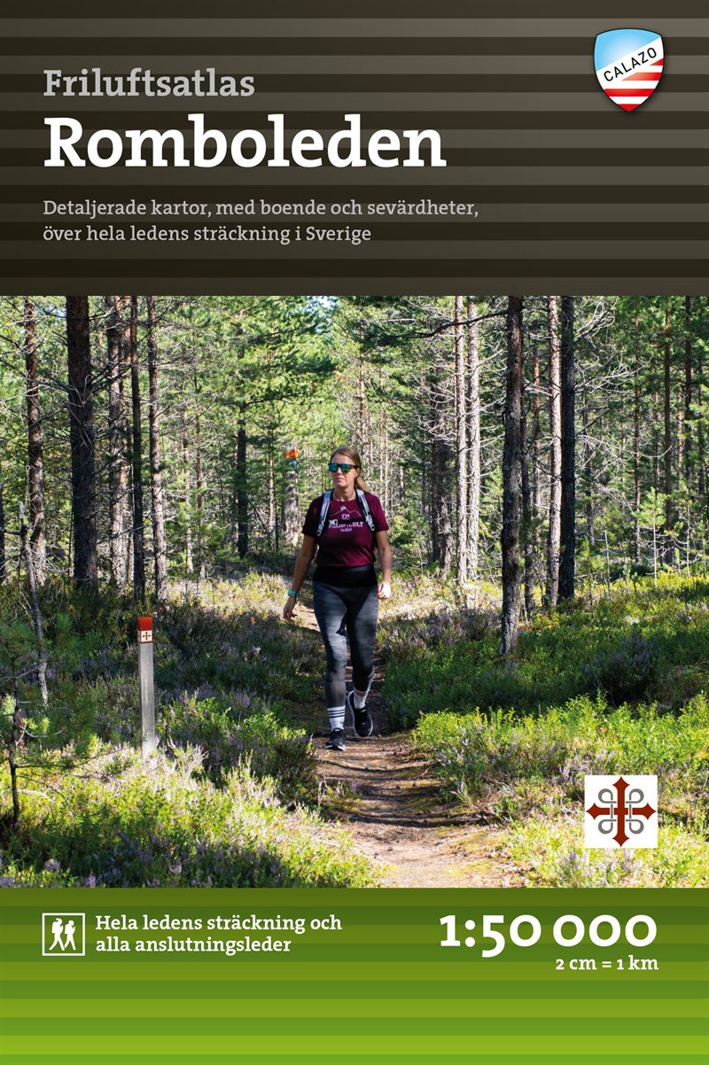 Friluftsatlas Romboleden 1:50 000