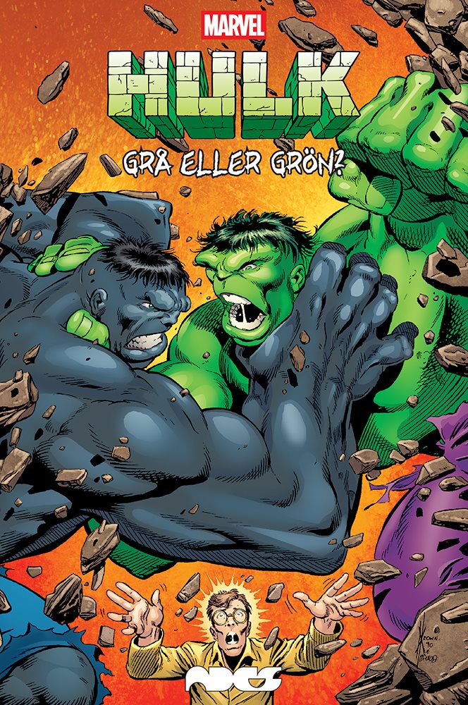 Hulk. Grå eller grön?