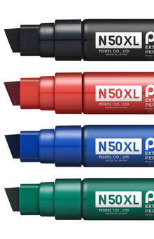 Märkpenna perm. PENTEL N50XL sned svart