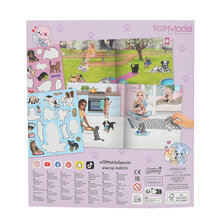 TOPModel Stickerworld KITTY and DOGGY