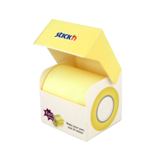 Notisrulle Extra Sticky FSC 50mmx10m Pastell Gul