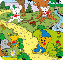 Knoppussel Bamse 4 bitar