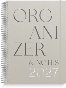 Organizer & Notes 2027 stående