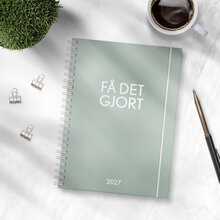 Kalender Få det gjort 2027 grön