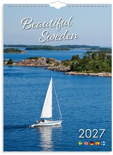 Väggkalender 2027 Beautiful Sweden