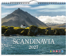Väggkalender 2027 Scandinavia