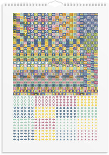 Familjekalender 2027 Stickers