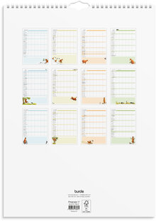 Familjekalender 2027 Mamma Mu