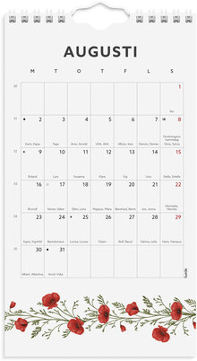 Väggkalender 2027 Mini Duo