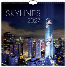 Väggkalender 2027 Skylines