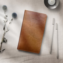 Kalender 2027 Interplano cognac konstläder