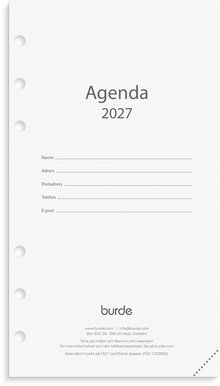 Regent kalendersats Agenda 2027