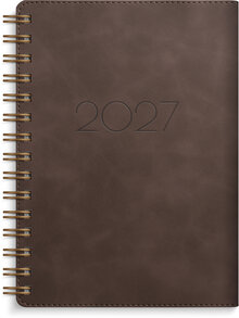 Kalender 2027 Leader Twist brun