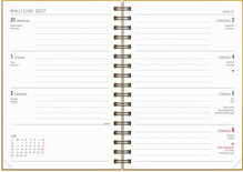 Kalender 2027 Senator A6 Textile senapsgul