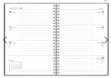 Elevkalender - Kalender Senator A5 Twist svart 2026-2027