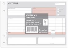 Kvittens A5L 50 blad