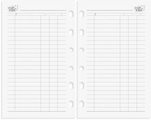 Kalender 2026 Compact Systemkal svart skinn