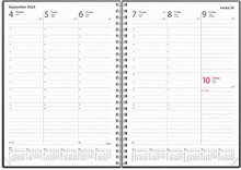 Kalender 2023 Weekly A5 rosa konstläder Amelia