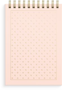 Anteckningsbok - Notebook - lined A6 Sparkle