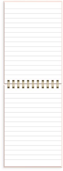 Anteckningsbok - Notebook - lined A6 Sparkle